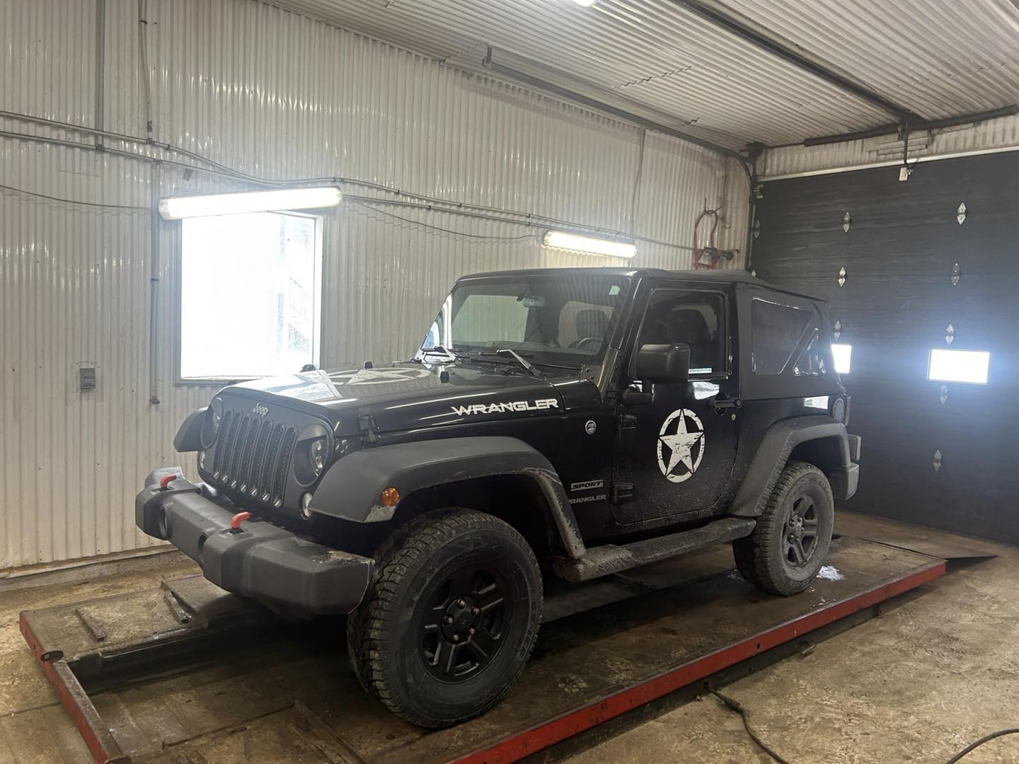 Réparation de zones rouillées sur carrosserie de véhicule à Saint-Georges